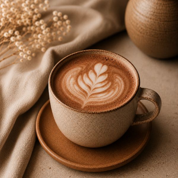 Mocha coffee in a mug